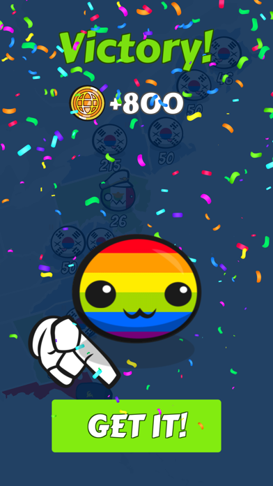 Country Balls Io: Battle Arena screenshot 1