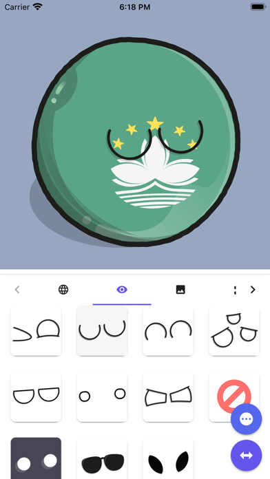 Countryballs Stickers screenshot 2