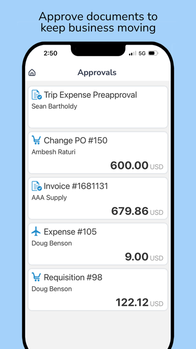 Coupa Mobile screenshot 5
