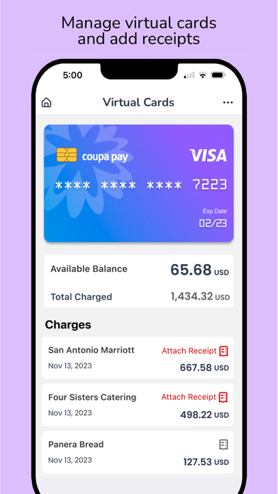 Coupa Mobile screenshot 2