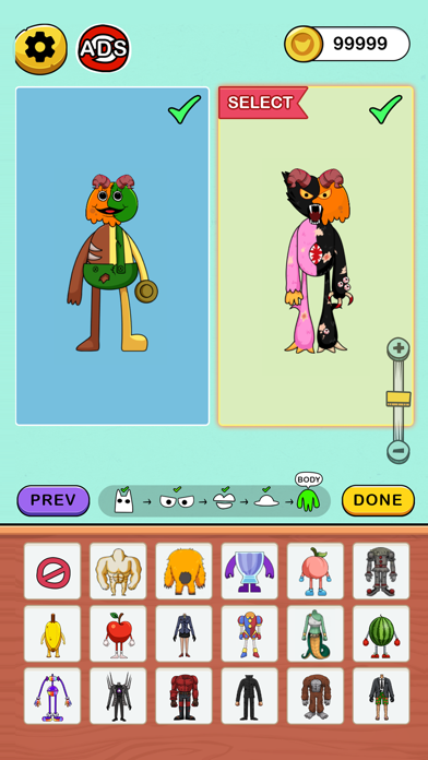 Couple Mix Monster: Makeover screenshot 3