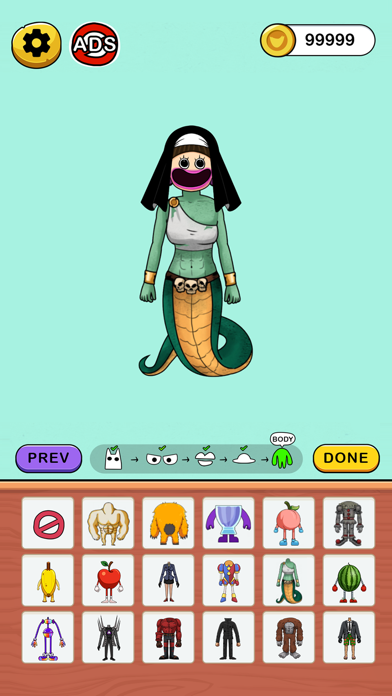Couple Mix Monster: Makeover screenshot 2
