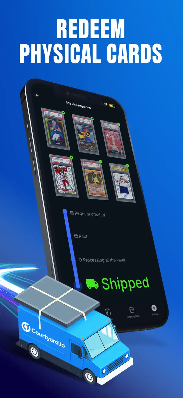 Courtyard - Trading Cards screenshot 2