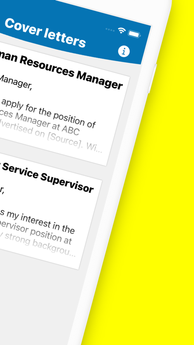 Cover Letter Creator Get Hired screenshot 3