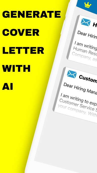 Cover Letter Creator Get Hired screenshot 4