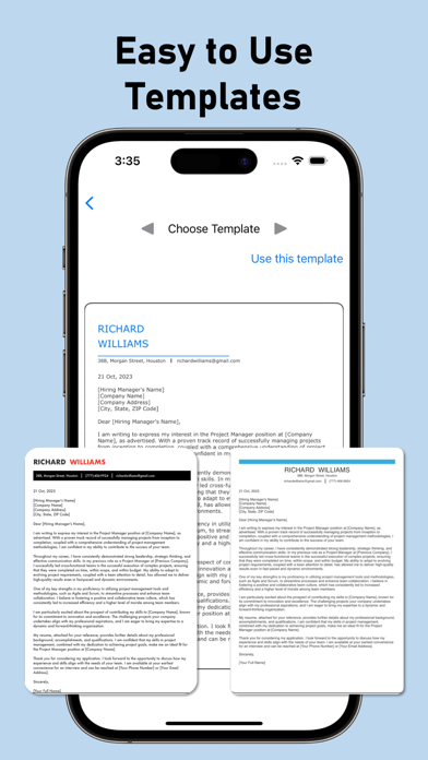 Cover Letter Creator with AI screenshot 3