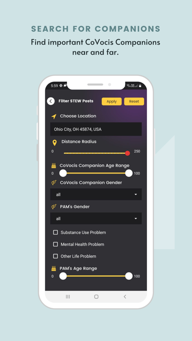 CoVocis - Connect Cope Care screenshot 6