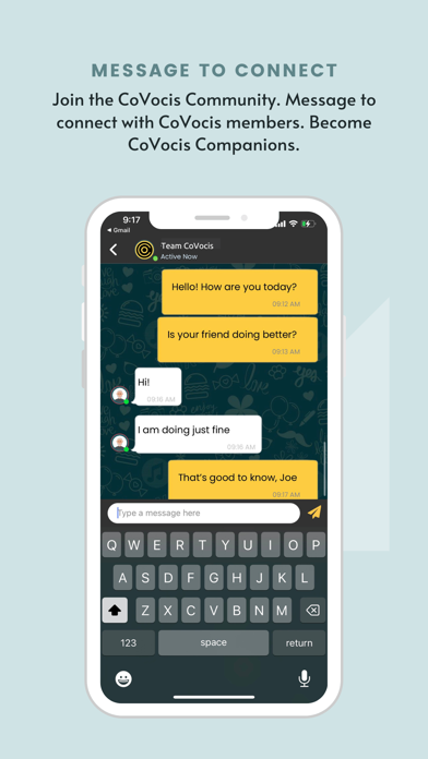 CoVocis - Connect Cope Care screenshot 5