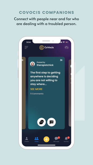 CoVocis - Connect Cope Care screenshot 8