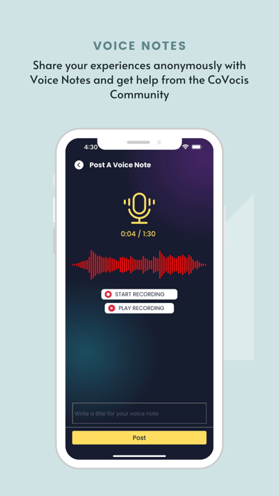 CoVocis - Connect Cope Care screenshot 2