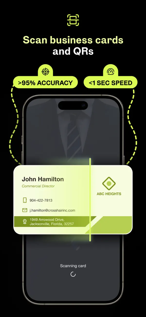 Covve : Business Card Scanner screenshot 5