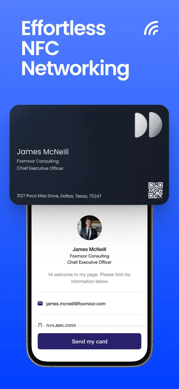 Covve - Digital Business Card screenshot 4