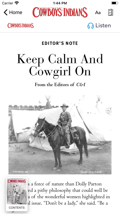 Cowboys & Indians Magazine screenshot 4