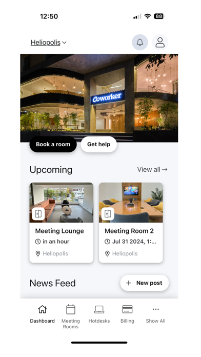 Coworker Spaces screenshot 1