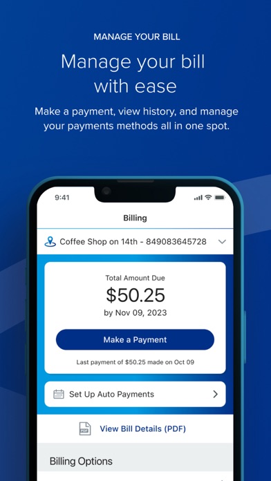 Cox Business MyAccount screenshot 1