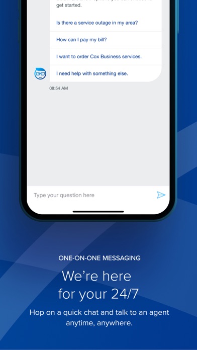 Cox Business MyAccount screenshot 2