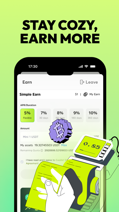 CozyWallet screenshot 1