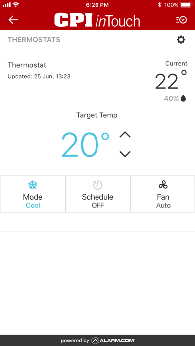 CPI Security inTouch screenshot 2
