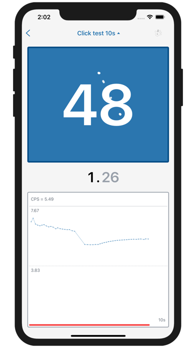 CPS Test - clicks per second screenshot 4