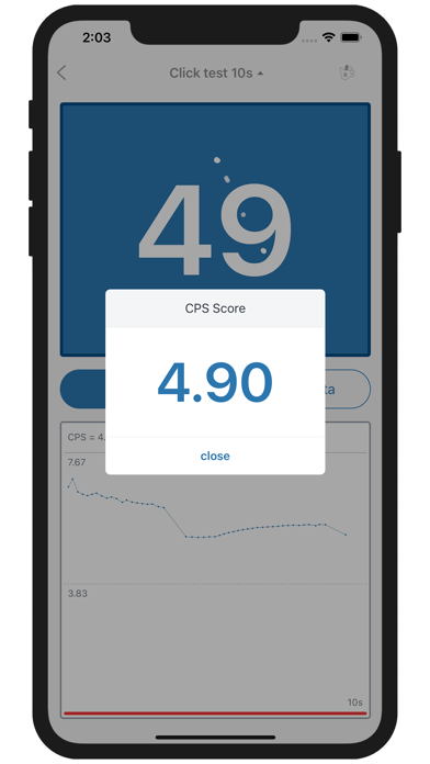 CPS Test - clicks per second screenshot 3