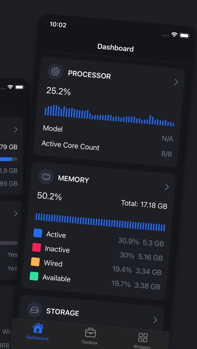 CPU Z: Device Monitor x Dasher screenshot 7