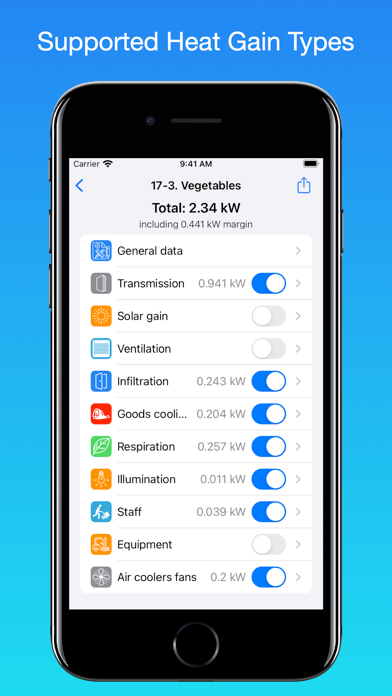 Cr Calc – Cold Room Calculator screenshot 5