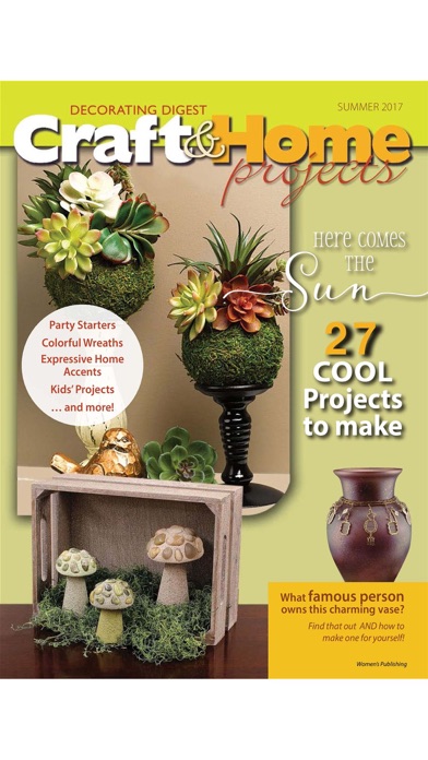 Craft & Home Projects Magazine screenshot 3