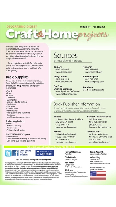 Craft & Home Projects Magazine screenshot 2