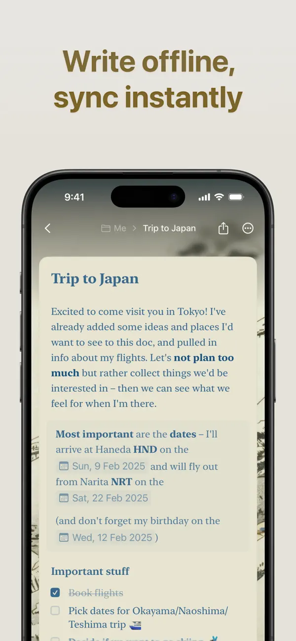 Craft: Notes, Documents, AI screenshot 5