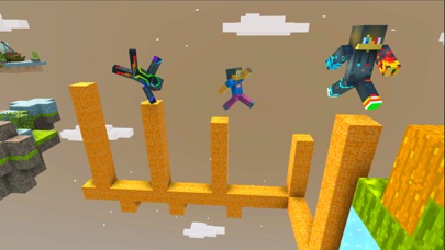 Craft Parkour : 3D Blocky Race screenshot 1