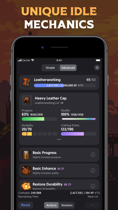 Craftbound - MMO Idle RPG screenshot 4
