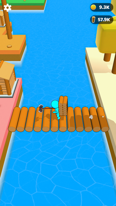 Craftheim - 3D Idle Lumberjack screenshot 1