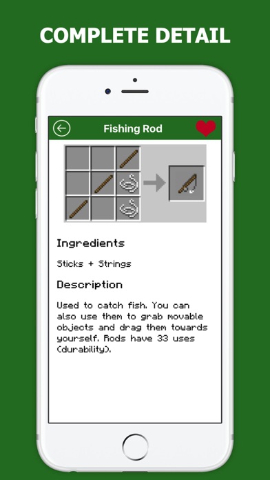 Crafting Guide for Minecraft Free screenshot 1