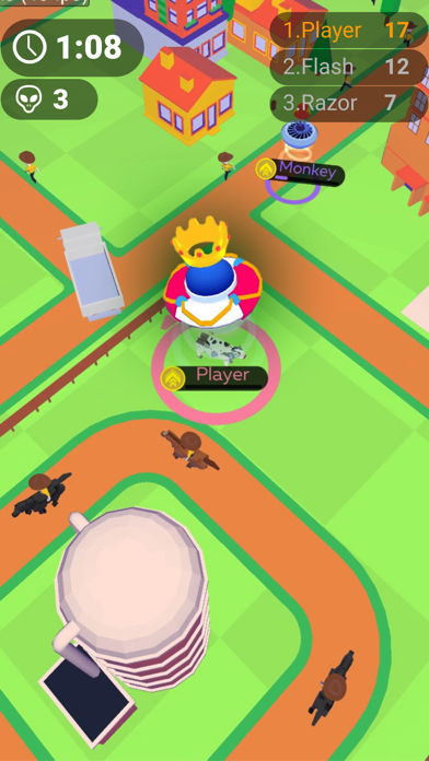 Crazy Spaceship.io: Alien Wars screenshot 1