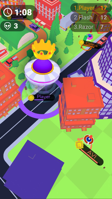 Crazy Spaceship.io: Alien Wars screenshot 4