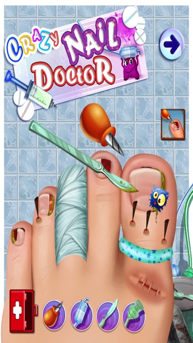 Crazy Toe Nail Doctor Surgery screenshot 1