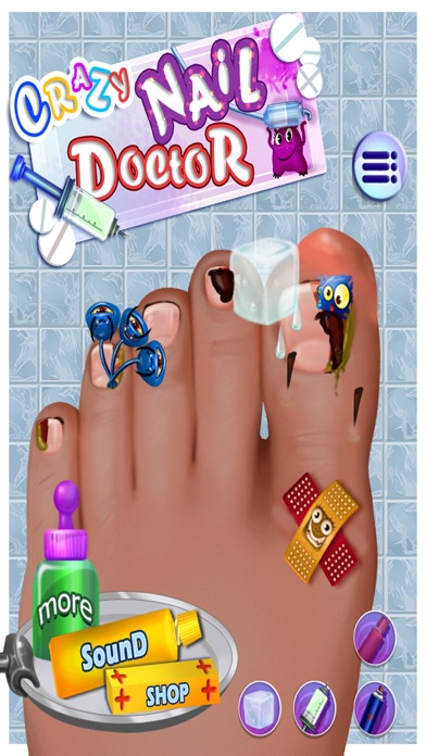 Crazy Toe Nail Doctor Surgery screenshot 4