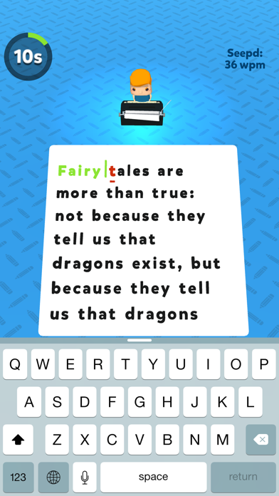 Crazy Type screenshot 1