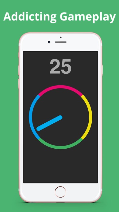 Crazy Wheel : switch color job screenshot 3