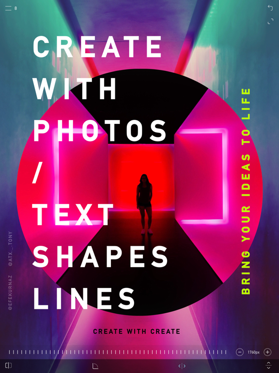 CREATE: Graphic Design + Fonts screenshot 8