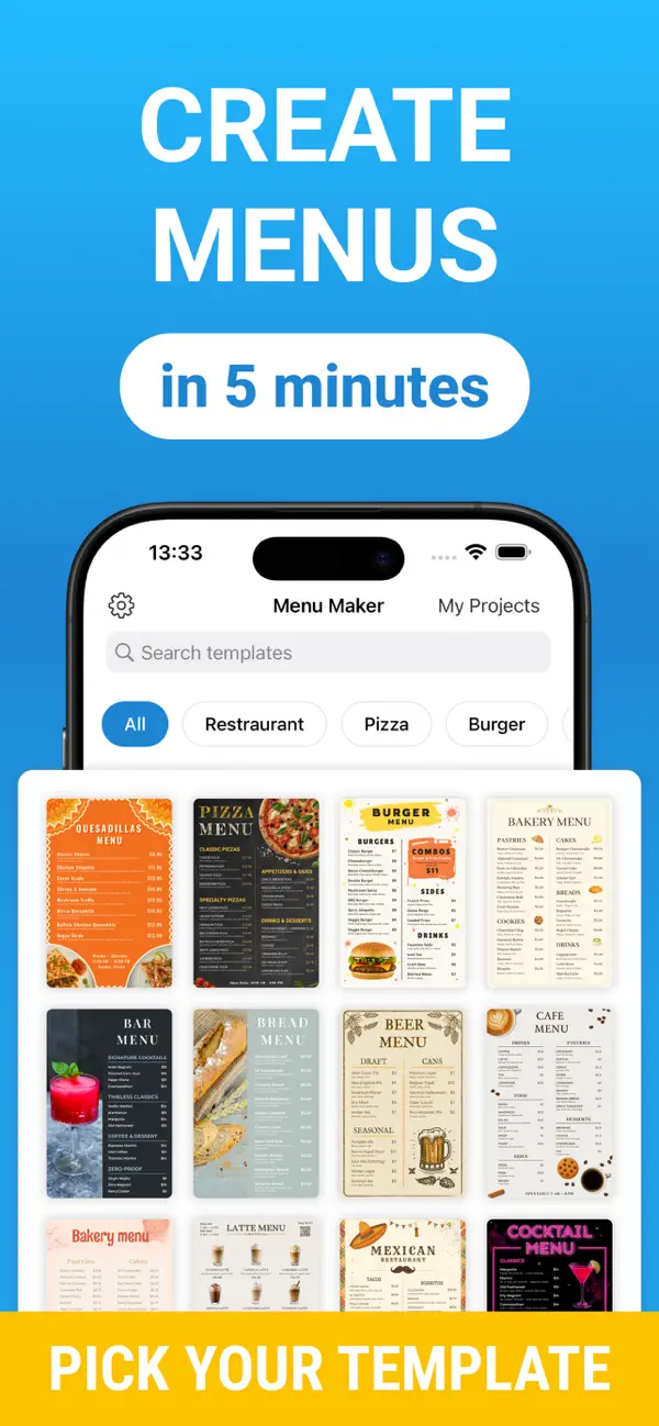 Create Menus Easily screenshot 5