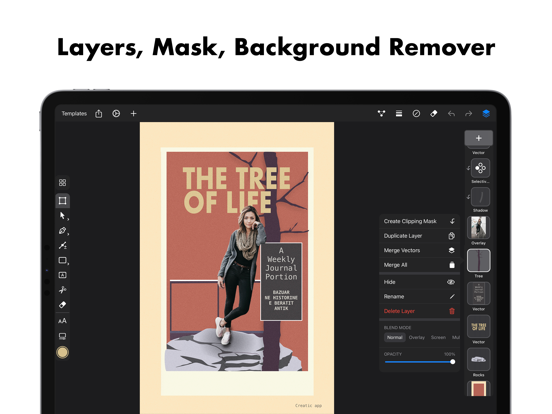 Creatic: Graphic Design Editor screenshot 2