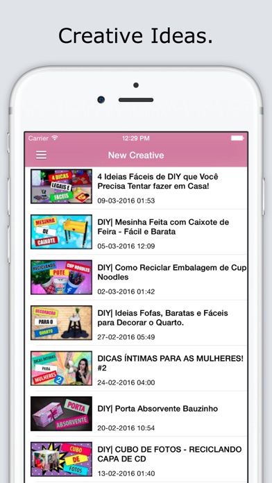 Creative !deas Video. screenshot 5
