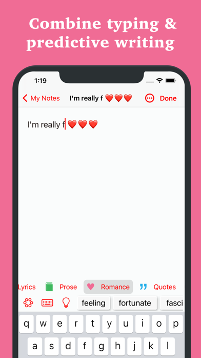 Creative Writer - easy writing screenshot 1