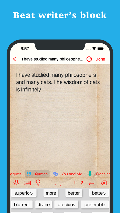 Creative Writer - easy writing screenshot 3