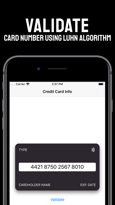 Credit Card Info & Validator screenshot 2