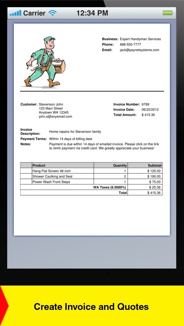 Credit Card Machine - Accept screenshot 1