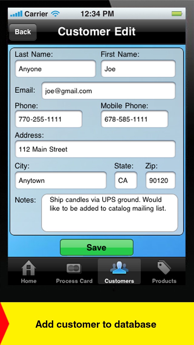 Credit Card Machine - Accept screenshot 3