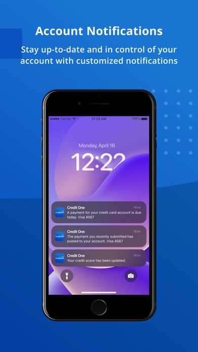 Credit One Bank Mobile screenshot 2