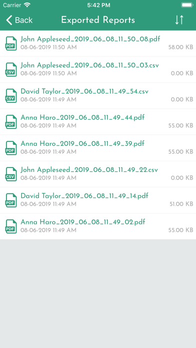 CreditLog - Account Ledger screenshot 1